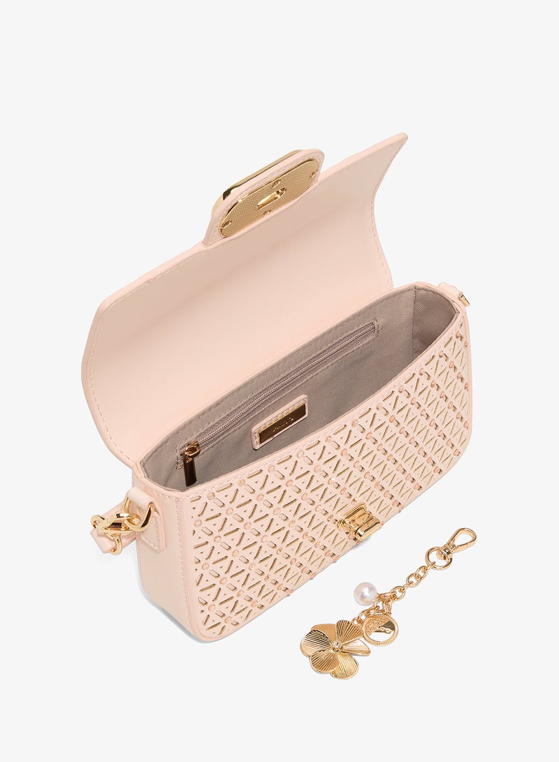 ALDO Bellabling Chain Detail Flap Over Shoulder Bag - Image 4